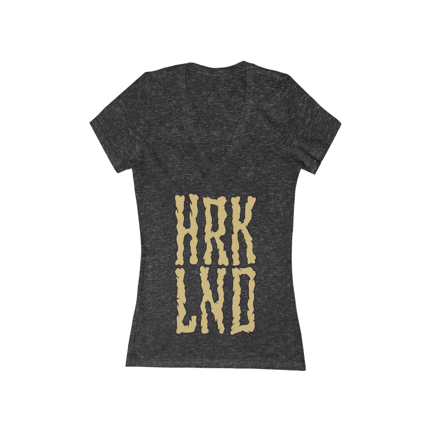 HRKLND "Bones" Jersey Short Sleeve Deep V-Neck Tee