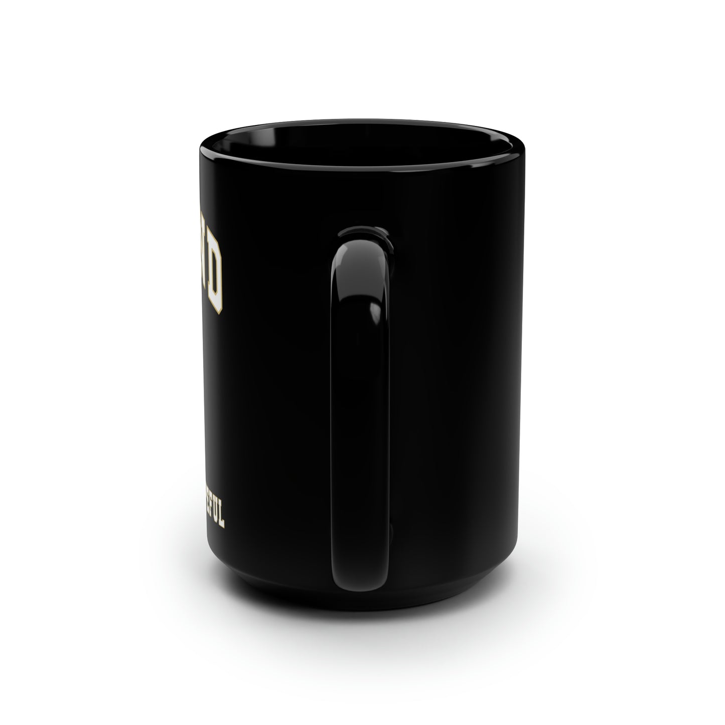 Black Mug, 15oz