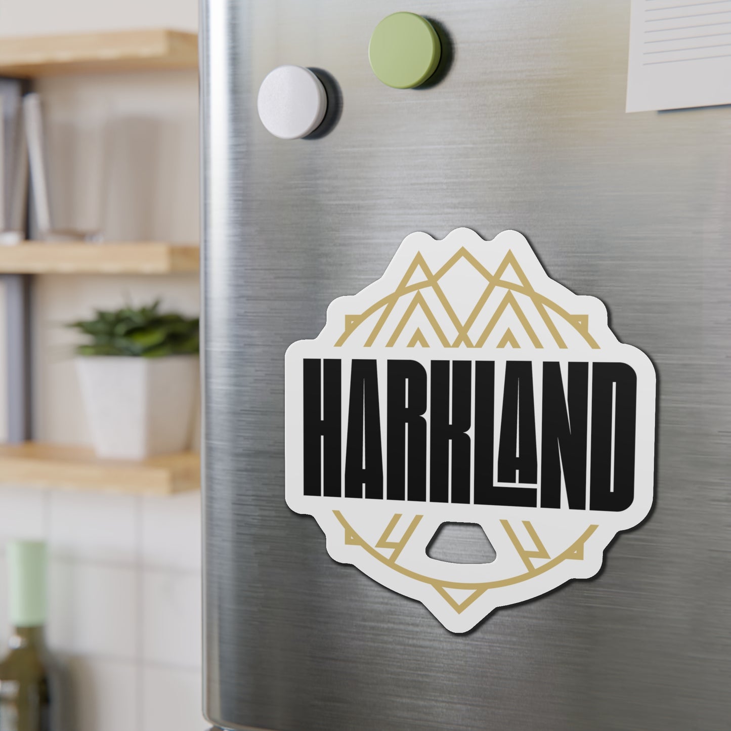 Harkland Compass Die-Cut Magnet