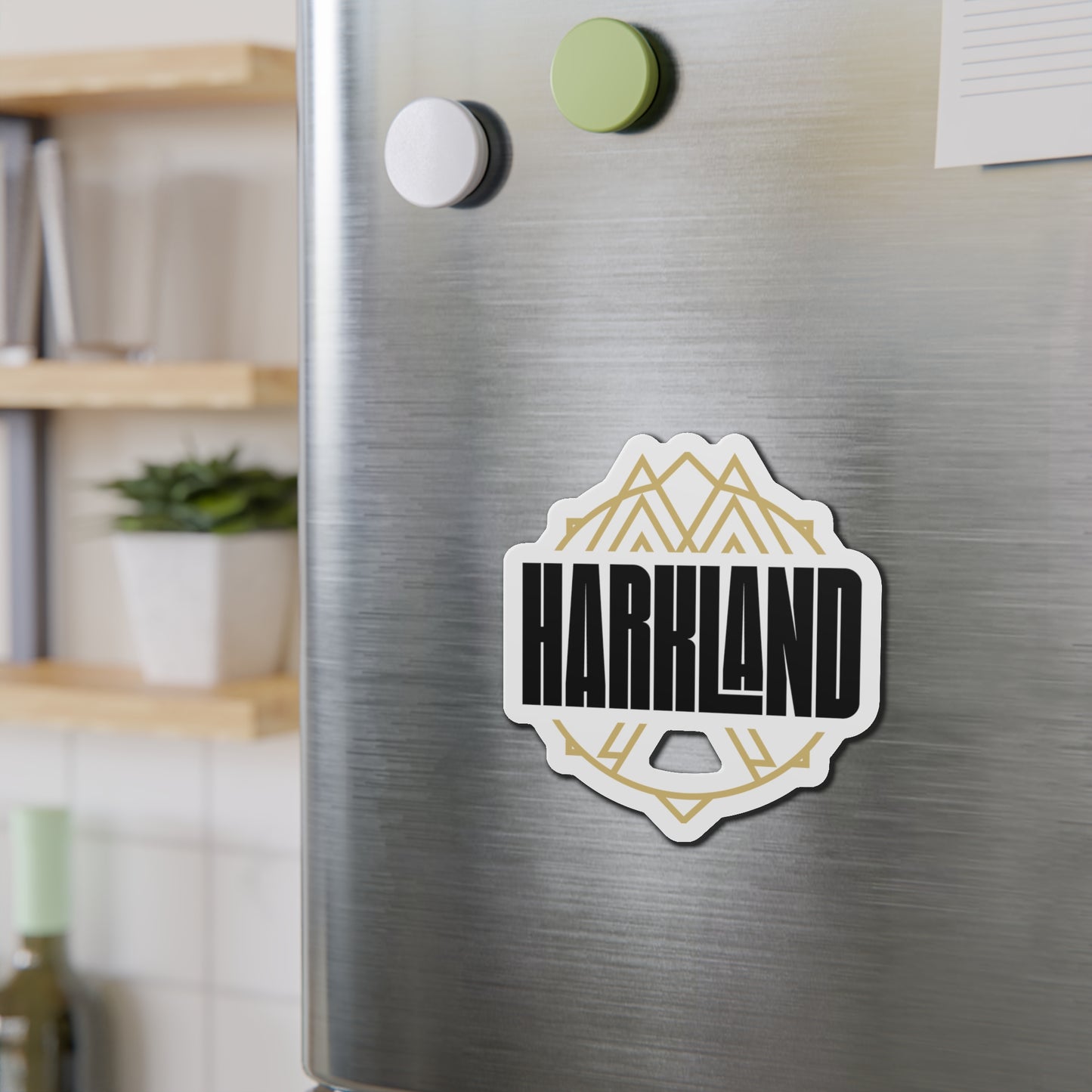 Harkland Compass Die-Cut Magnet