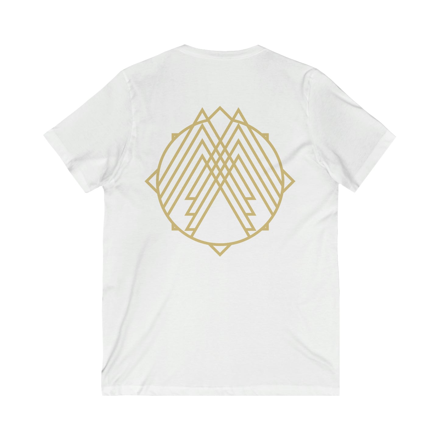 Unisex Jersey Short Sleeve V-Neck Tee