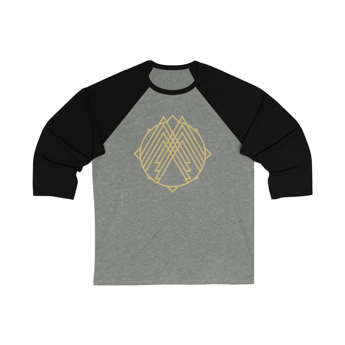 Unisex 3\4 Sleeve Baseball Tee