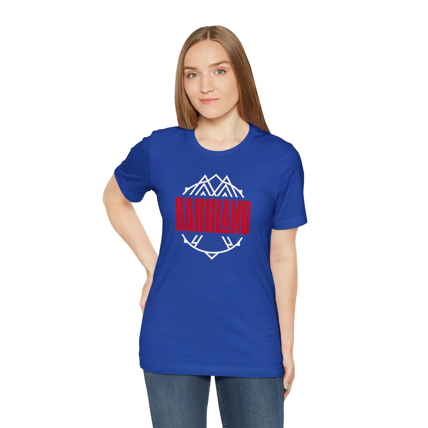 Red, White, & Blue Unisex Jersey Short Sleeve Tee