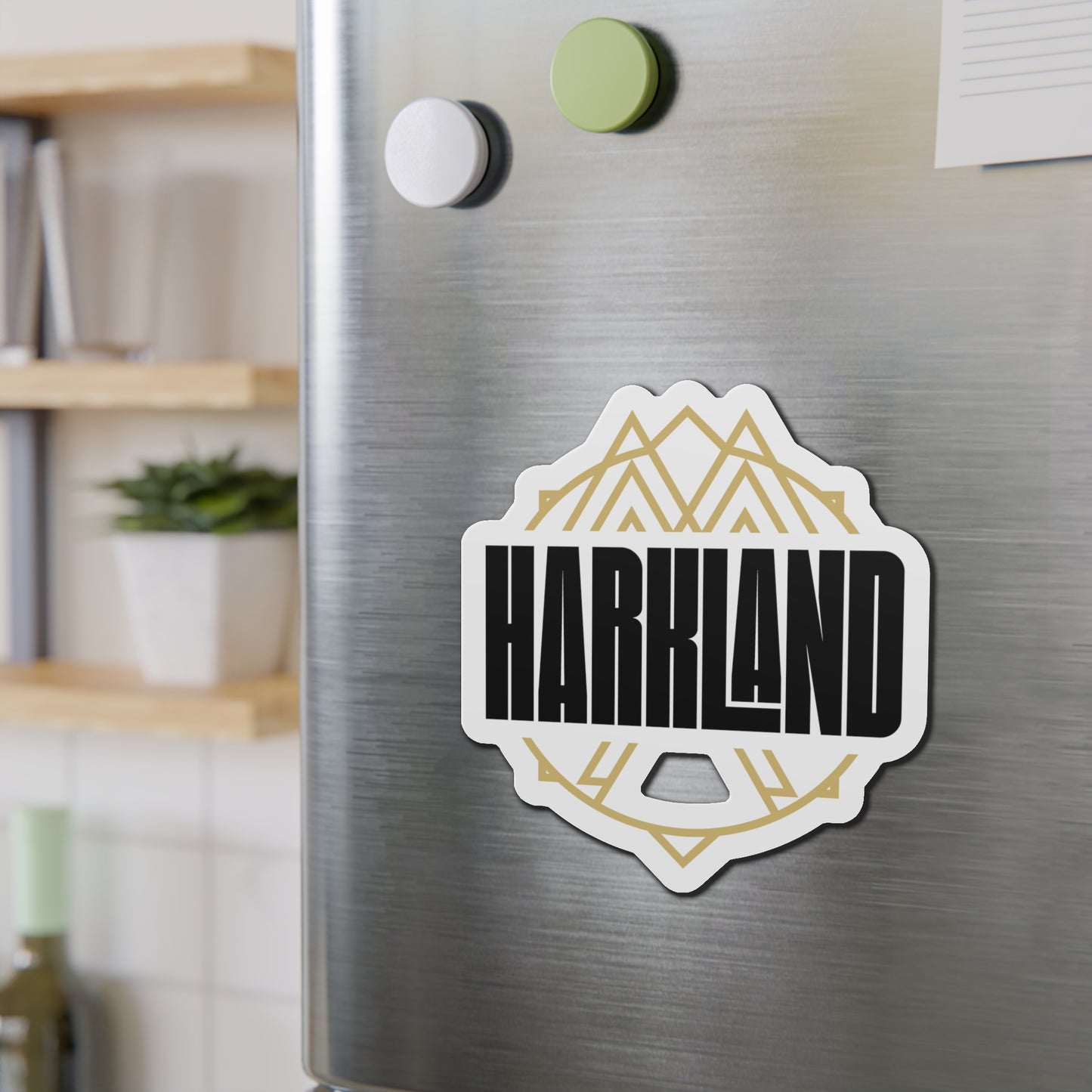 Harkland Compass Die-Cut Magnet