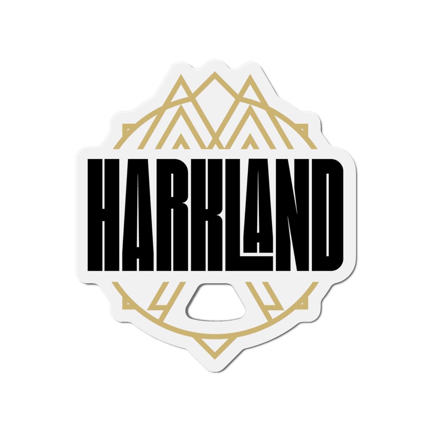 Harkland Compass Die-Cut Magnet