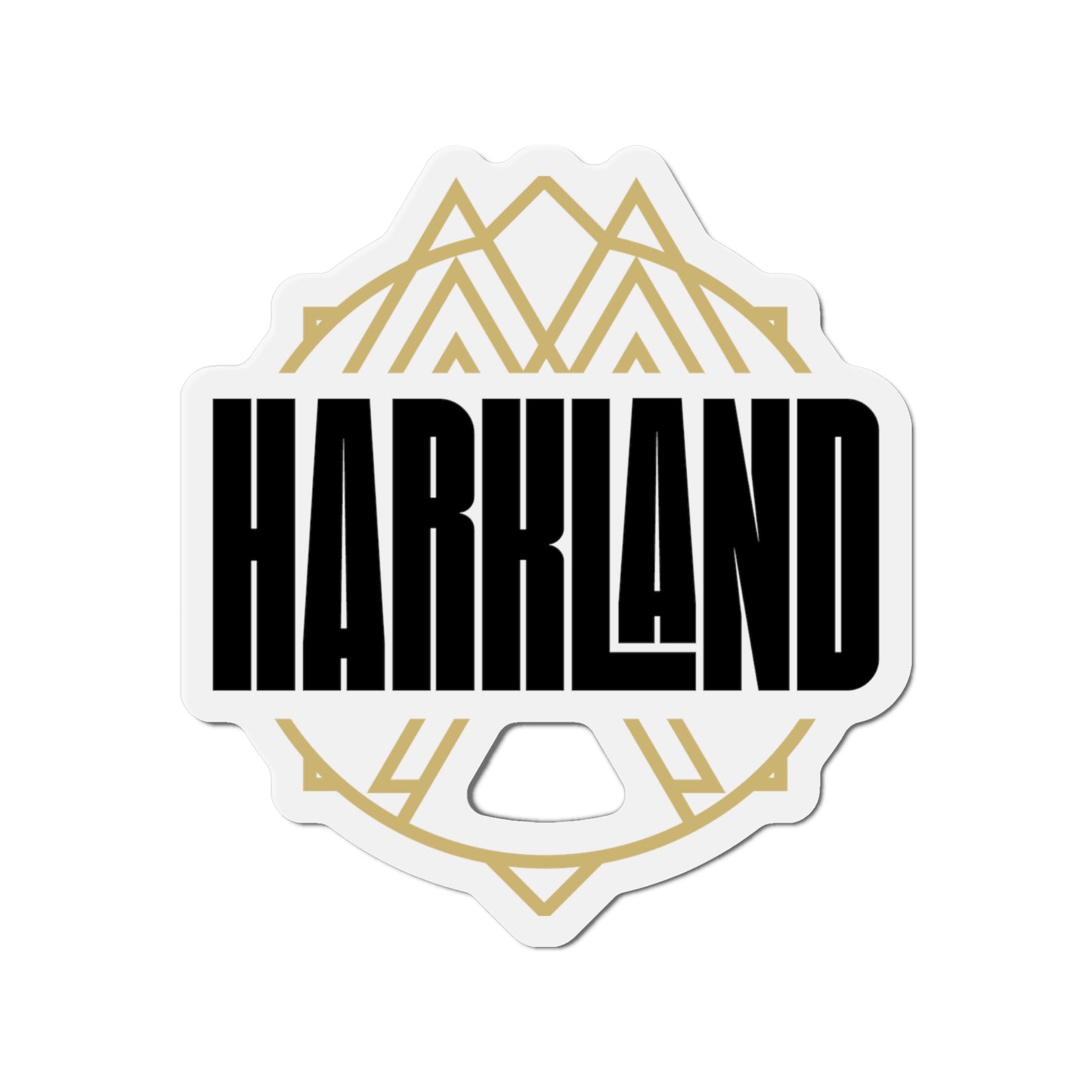 Harkland Compass Die-Cut Magnet