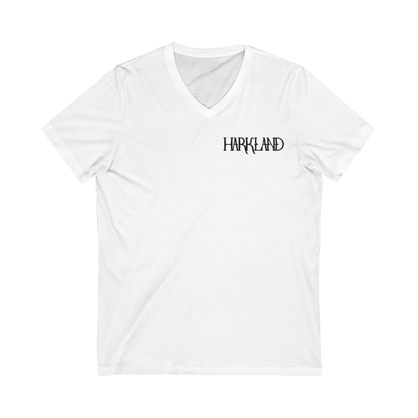 Unisex Jersey Short Sleeve V-Neck Tee