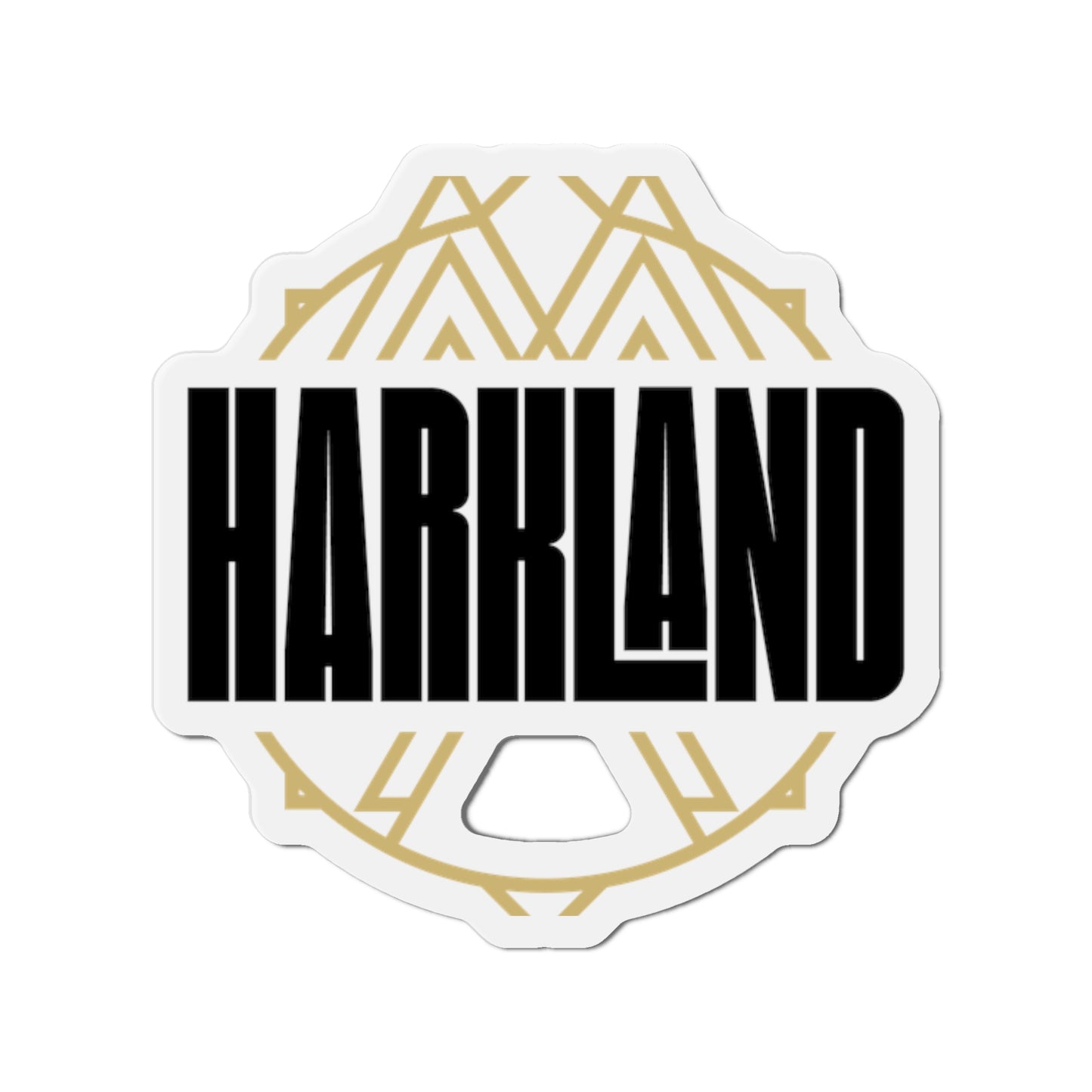 Harkland Compass Die-Cut Magnet